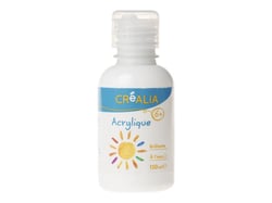 Peinture acrylique brillant - 150 ml - blanc