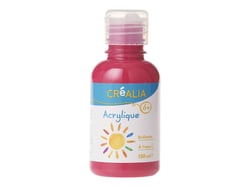 Peinture acrylique brillante - 150 ml - rouge primaire