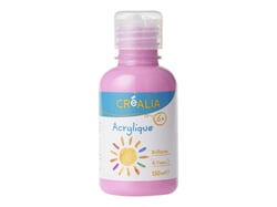 Peinture acrylique brillante - 150 ml - rose