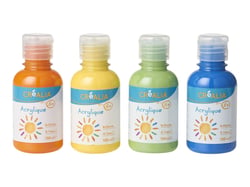 Set de 4 pots de peinture acrylique – 150ml – Nature