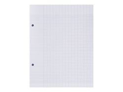 Feuilles simples blanches - Format A4 21 x 29,7 cm - 200 pages grands  carreaux - 90 g/m² - Cultura - Feuille Simple - Copies - Feuilles