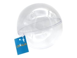 Boule plastique 12cm  - Créalia
