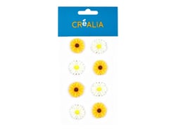 8 accessoires en résine - Paquerettes - Créalia
