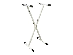 Shiver - Stand clavier basique en X - Blanc