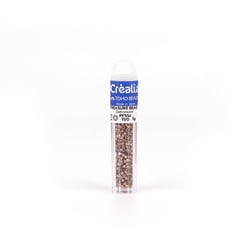 Perles Toho 11/0 - Tube de 3 g - Color PF556 PF Galvanized doré - Créalia