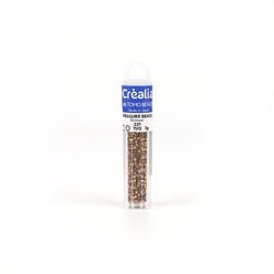 Perles Toho 11/0 - Tube de 3 g - Color 221 Bronze bronze - Créalia
