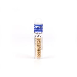 Perles Toho 11/0 - Tube de 3 g - Color PF557 PF Galvanized doré - Créalia