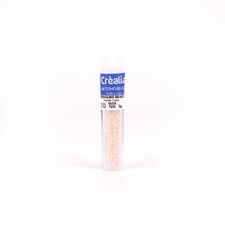 Perles Toho 11/0 - Tube de 3 g - Color Transparent Luster beige - Créalia