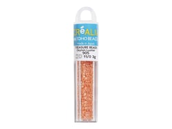 Perles Toho 11/0 - Tube de 3 g - Color 905 Ceylon Luster corail - Créalia