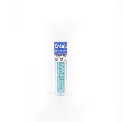 Perles Toho 11/0 - Tube de 3 g - Color 132 Opaque Luster bleu - Créalia