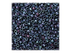 Perles Miyuki Delicas 11/0 - Tube de 7 g - Color DB-325 métallic mat rainbow - Créalia