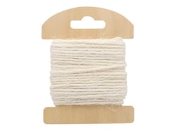 Cordon en jute blanc ivoire Créalia - 10 m Ø2,5mm