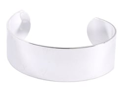 Bracelet manchette 20 mm Créalia - Argenté