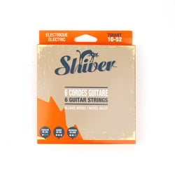 Shiver - Jeu de 6 cordes pour guitare Electrique 10-52 Custom