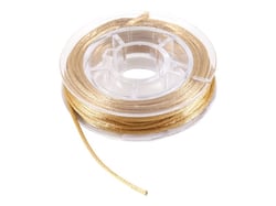 Cordon queue de souris 1 mm x 5 m Créalia - Doré