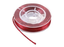 Cordon queue de souris 1 mm x 5 m Créalia - Rouge