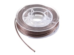 Cordon queue de souris 1 mm x 5 m Créalia - Marron