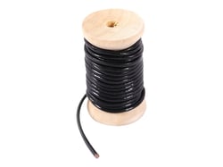 Cordon cuir 2 mm x 3 m Créalia - Noir