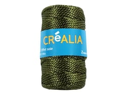 Fil torsadé 2 mm x 30 m Créalia - Kaki