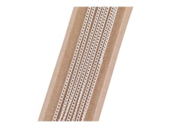 Chaîne à maille gourmette 2,6 mm x 1,5 m Créalia - Argenté