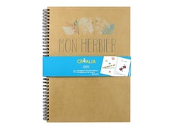 Album herbier kraft - 20 pages et 20 intercalaires - Créalia