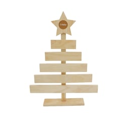 Sapin pancartes en bois Créalia 48 x 36 x 4 cm