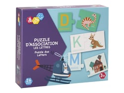 Puzzle d'association - Les lettres
