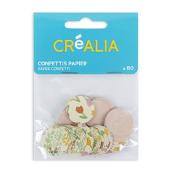 Confettis “Printemps” Esprit Bucolique - 80 pièces - Créalia