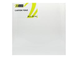 Carton toilé 30 x 30 cm - Monali