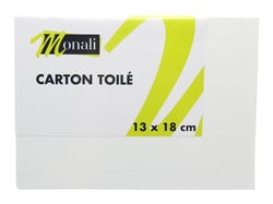 Carton toilé 13 x 18 cm - Monali