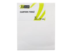 Carton toilé 2F - 24 x 19 cm - Monali