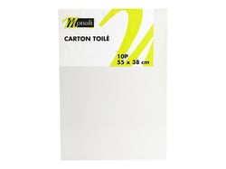 Carton toilé 10P - 55 x 38 cm - Monali