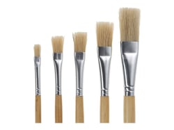 Set de 10 pinceaux - fibre soie naturelle - Monali