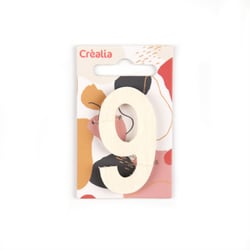 Chiffre 9 - bois - 5cm - Créalia