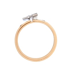 4 tambours à broder - 8 cm et 10,7 cm - Créalia