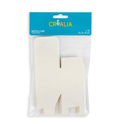 Lot de 12 boîtes blanches – Créalia