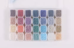 Set de perles à enfiler – 28 couleurs -  Créalia