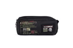 Trousse rectangulaire 2 compartiments Cultura - Noir - Earth Keeper