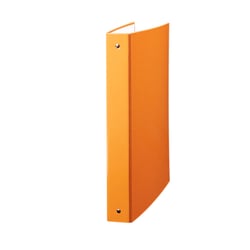 Classeur A4+ 4 anneaux - Dos 40 mm - Couverture cartonée - Orange pastel - Cultura