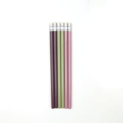 Lot de 6 crayons à papier - Art Nouveau - Cultura