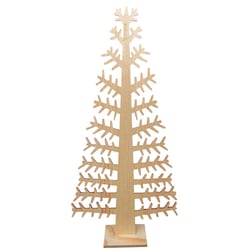 Sapin 2D ajouré 100 CM à décorer - Créalia