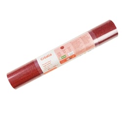 Flex thermo pour tissu - Créalia - rouge pailleté - 30 x 120 cm