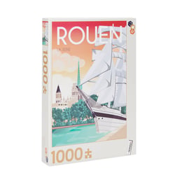 Puzzle 1000 Pièces - Rouen par Caroline Lhôte