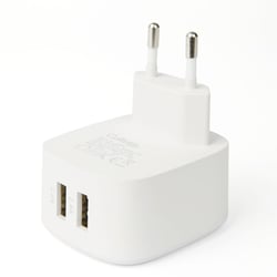 Chargeur secteur - 2 ports USB - Cultura
