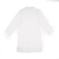 Blouse de chimie Taille XS - 100% Coton - Blanche - Cultura