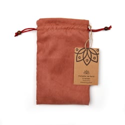 Pochette de tarot velours - Rose - 21,5 x 13,5 cm