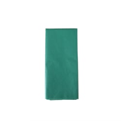 Papier de soie - 75 x 50 cm - Vert émeraude - 6 feuilles - Créalia