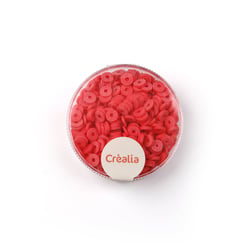 Perles heishi Créalia - Ø 6 mm - Rose
