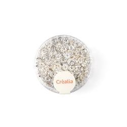 Perles heishi Créalia - Ø 6 mm - Argent