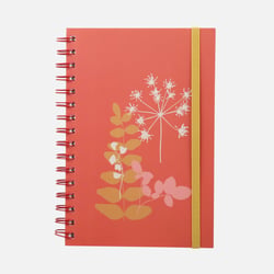 Carnet à spirales A5 – Multireglure 192 pages – Herbier - Cultura